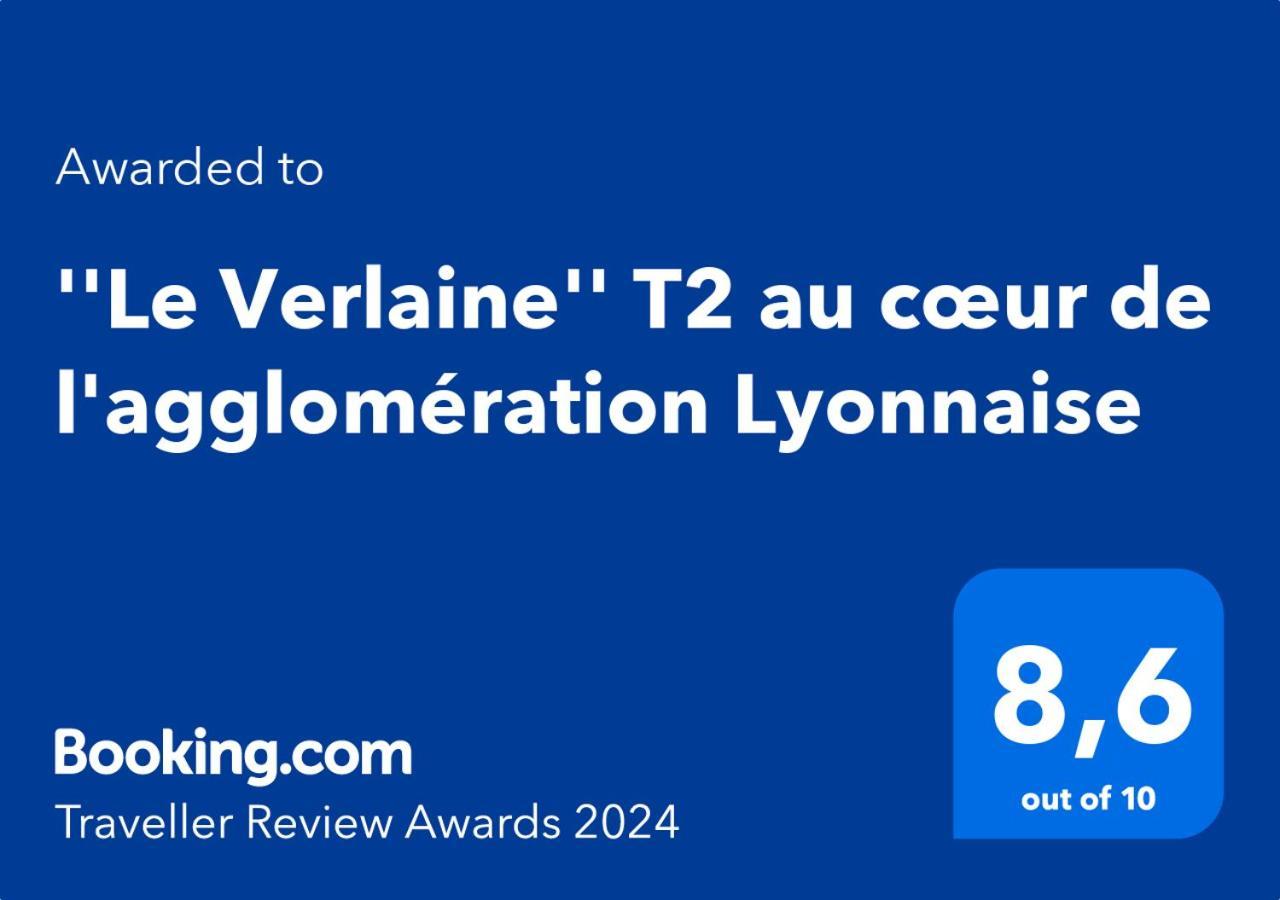 "Le Verlaine" T2 Au Coeur De L'Agglomeration Lyonnaise Villeurbanne Exterior photo